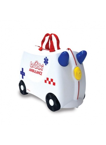 Vaikų mažasis lagaminas Trunki Ambulance