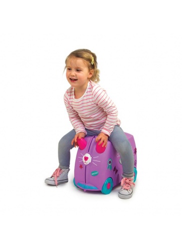 Vaikų mažasis lagaminas Trunki CASSIE CAT