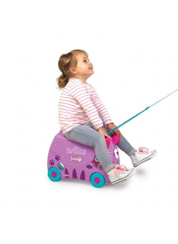 Vaikų mažasis lagaminas Trunki CASSIE CAT