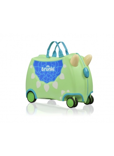 Bērnu koferis Trunki GLIDE 360 DUDLEY THE DINOSAUR