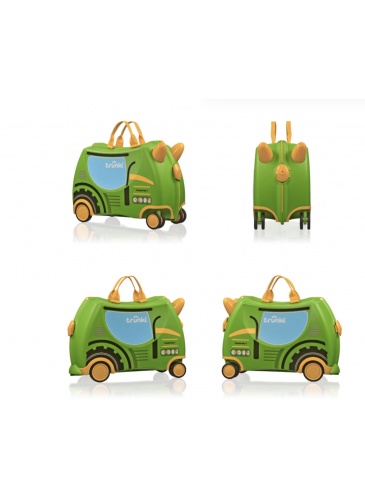 Bērnu koferis Trunki GLIDE 360 TILLY THE TRACTOR