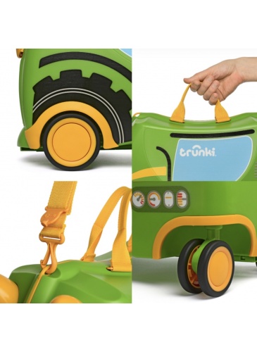 Bērnu koferis Trunki GLIDE 360 TILLY THE TRACTOR