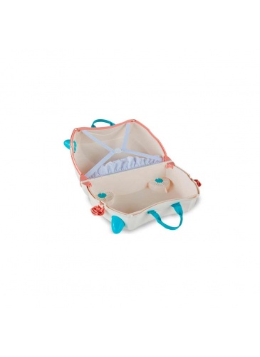 Vaikų mažasis lagaminas Trunki Lola Llama