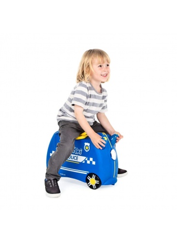 Vaikų mažasis lagaminas Trunki POLICE CAR