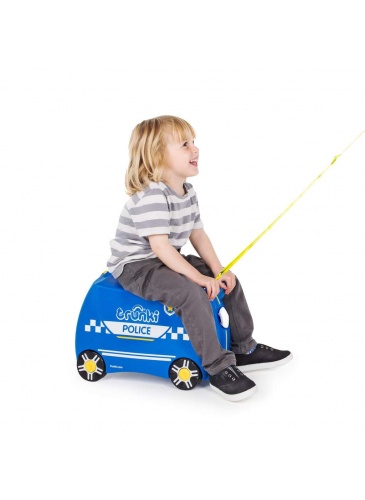 Vaikų mažasis lagaminas Trunki POLICE CAR