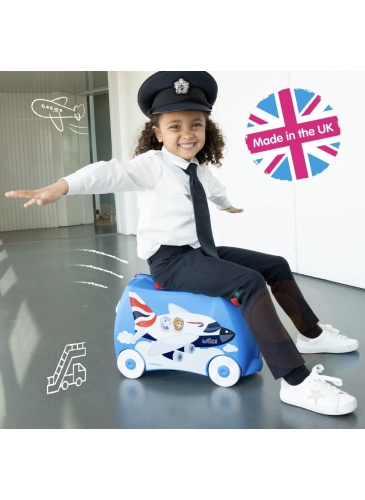 Vaikų mažasis lagaminas Trunki Amelia Aeroplane