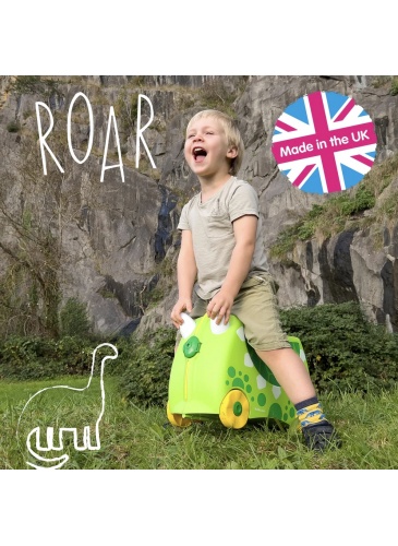 Vaikų mažasis lagaminas Trunki Dinosaur