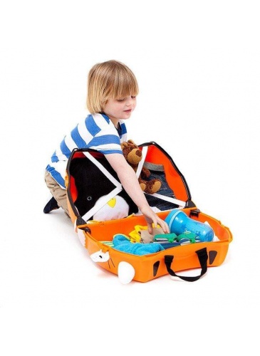 Vaikų mažasis lagaminas Trunki TIGER TIPU