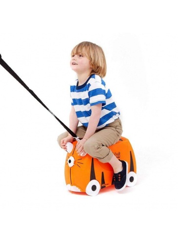 Vaikų mažasis lagaminas Trunki TIGER TIPU