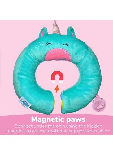 Trunki kūdikio pagalvėlė UNA Turquoise