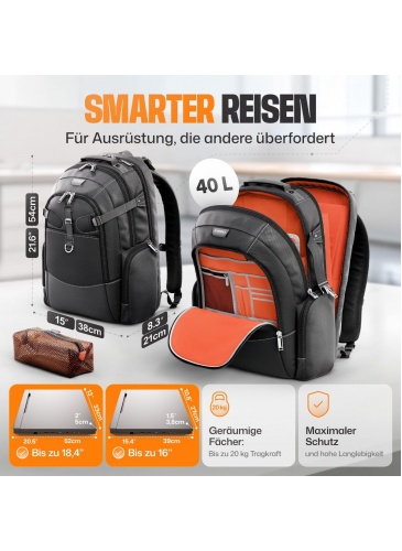 Travel backpack EVERKI 18.3