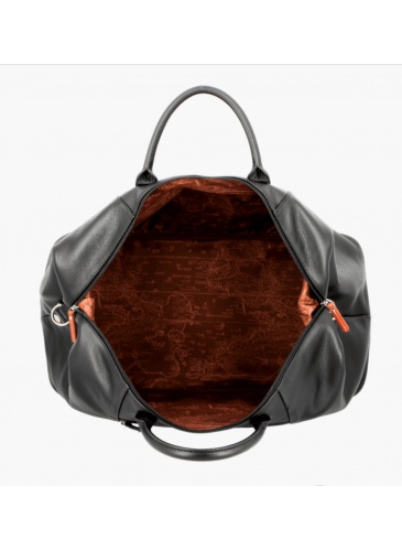 Kelionės krepšys 50 cm JUMP UPPSALA LEATHER Noir