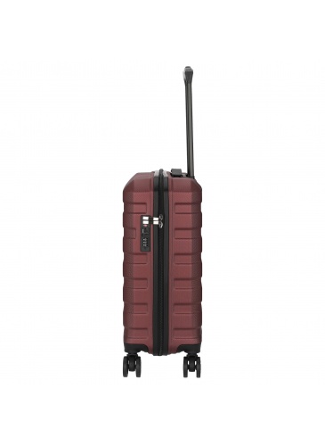 Lagaminas 55 cm D&N Lederwaren bordeaux