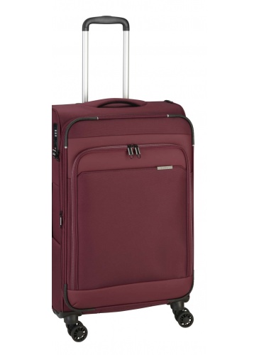 Lagaminas 55 cm D&N Lederwaren Bordo