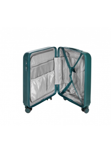 Lagaminas 55 cm D&N Lederwaren Petrol