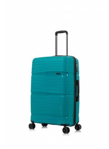 Lagaminas 55 cm D&N Lederwaren Petrol