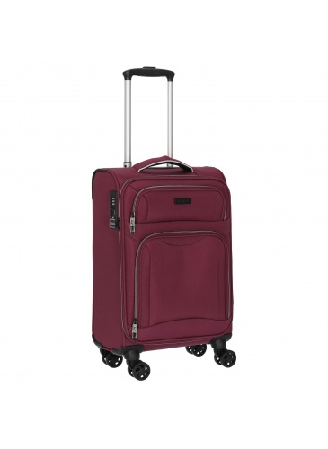 Lagaminas 55 cm D&N Lederwaren Purple
