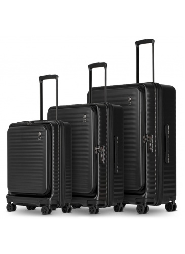 Lagaminas 55 cm ECHOLAC CELESTRA FA juoda
