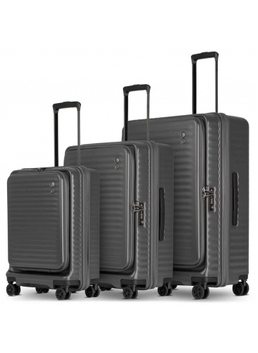 Lagaminas 55 cm ECHOLAC CELESTRA FA pilka