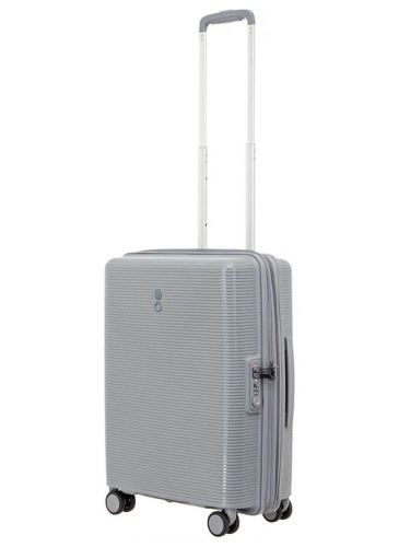 Lagaminas 55 cm ECHOLAC FORZA  pilka