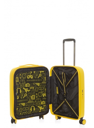 Lagaminas 55 см MANDARINA DUCK LOGODUCK+  Geltona