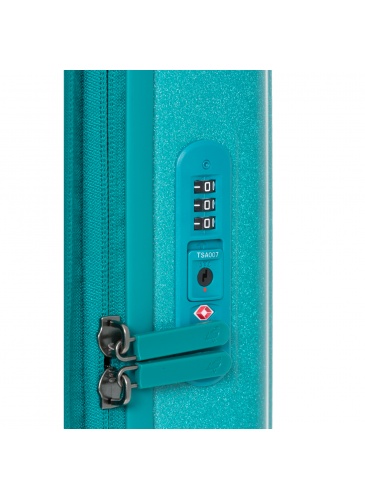 Lagaminas 55 см MANDARINA DUCK LOGODUCK+ Glitter green