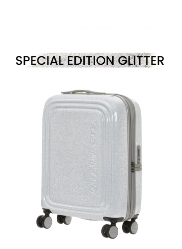 Lagaminas 55 см MANDARINA DUCK LOGODUCK+  Glitter silver