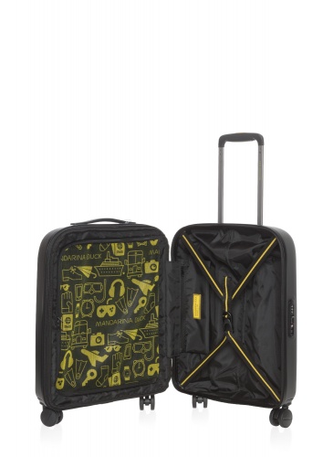 Lagaminas 55 см MANDARINA DUCK LOGODUCK+  juoda