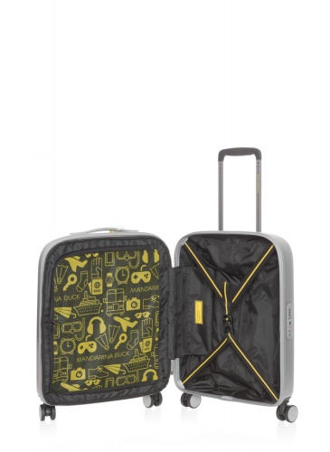 Lagaminas 55 см MANDARINA DUCK LOGODUCK+  SILVER