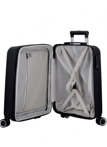 Lagaminas 65 cm JUMP STRIPE-BAND BLACK