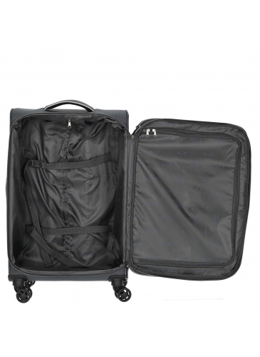 Lagaminas 66 cm D&N Lederwaren Pilka