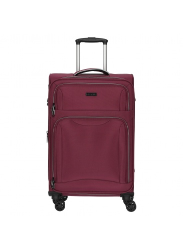 Lagaminas 66 cm D&N Lederwaren Purple