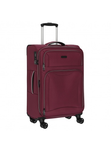 Lagaminas 66 cm D&N Lederwaren Purple