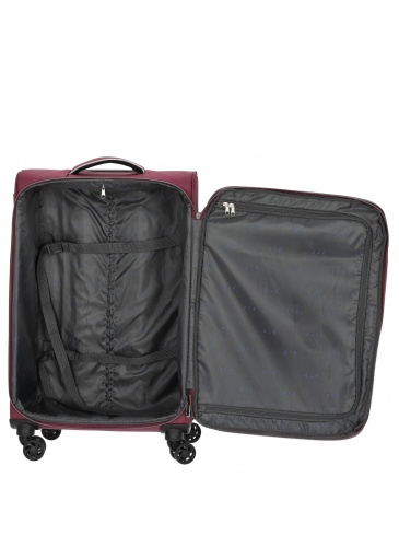 Lagaminas 66 cm D&N Lederwaren Purple