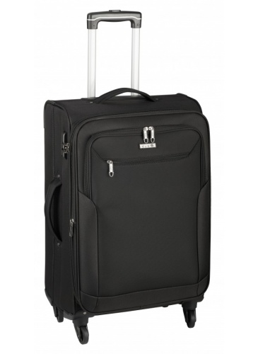 Lagaminas 66 cm D&N Lederwaren Black