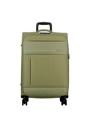 Lagaminas 67 cm JUMP MONTHELYS medium Expandable 4 wheels GREEN