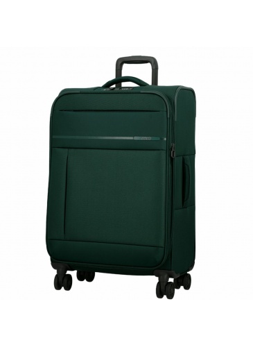 Koferis 67 cm JUMP MONTHELYS videjais 4 riteņi ar paplašinājumu Priežu zaļa
