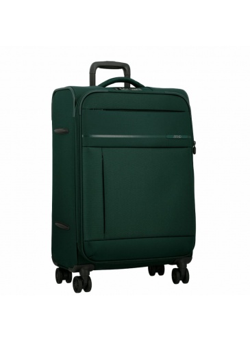 Koferis 67 cm JUMP MONTHELYS videjais 4 riteņi ar paplašinājumu Priežu zaļa