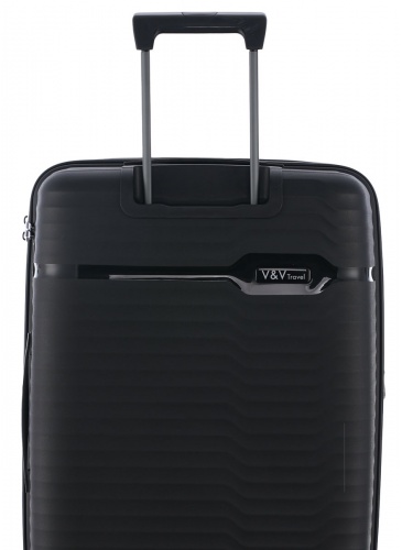 Lagaminas 67 cm V&V TRAVEL SUMMER BRAVE JUODA