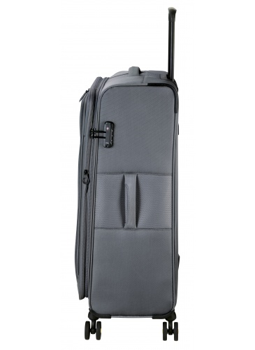 Lagaminas 68 cm D&N Lederwaren Grey