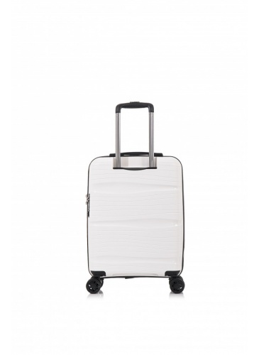 Lagaminas 69 cm D&N Lederwaren Baltas