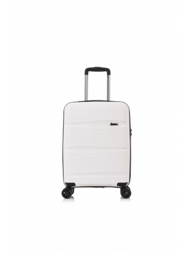Lagaminas 69 cm D&N Lederwaren Baltas