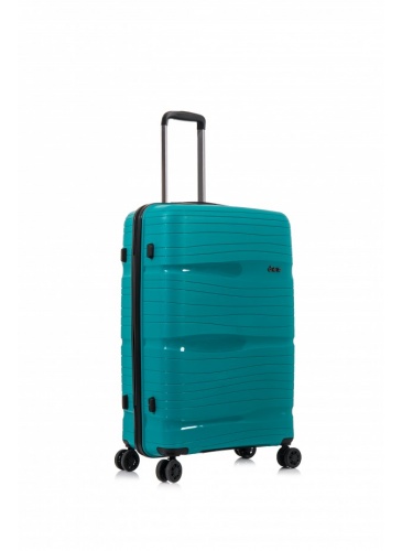 Lagaminas 69 cm D&N Lederwaren Petrol