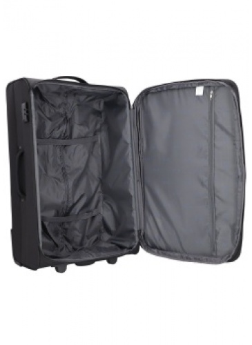 Lagaminas 73 cm D&N Lederwaren Black