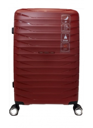 Koferis 75 cm JUMP INLU sarkans