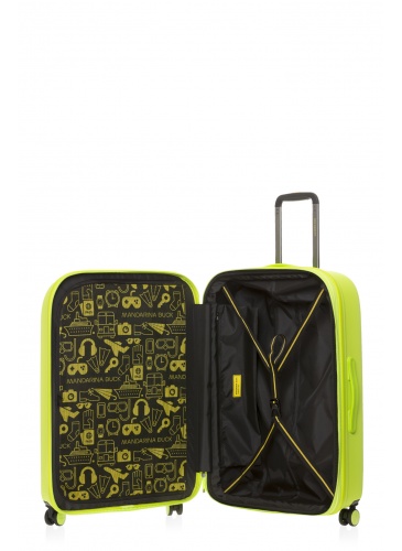 Lagaminas 75 cm MANDARINA DUCK LOGODUCK+ LIME