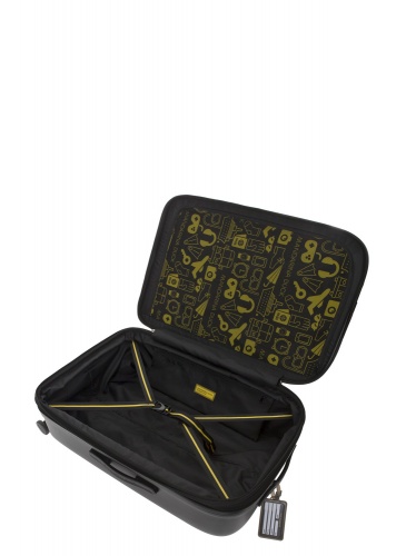 Lagaminas 75 cm MANDARINA DUCK LOGODUCK+ JUODA