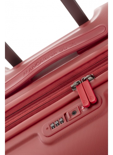 Lagaminas 75 cm MANDARINA DUCK LOGODUCK+ raudona