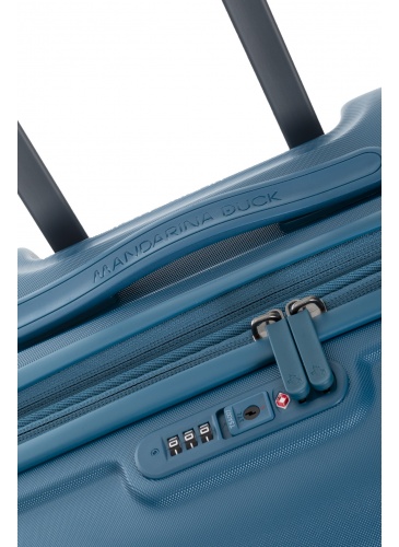 Lagaminas 75 cm MANDARINA DUCK LOGODUCK+ melyna