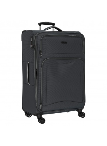 Lagaminas 76 cm D&N Lederwaren Pilka
